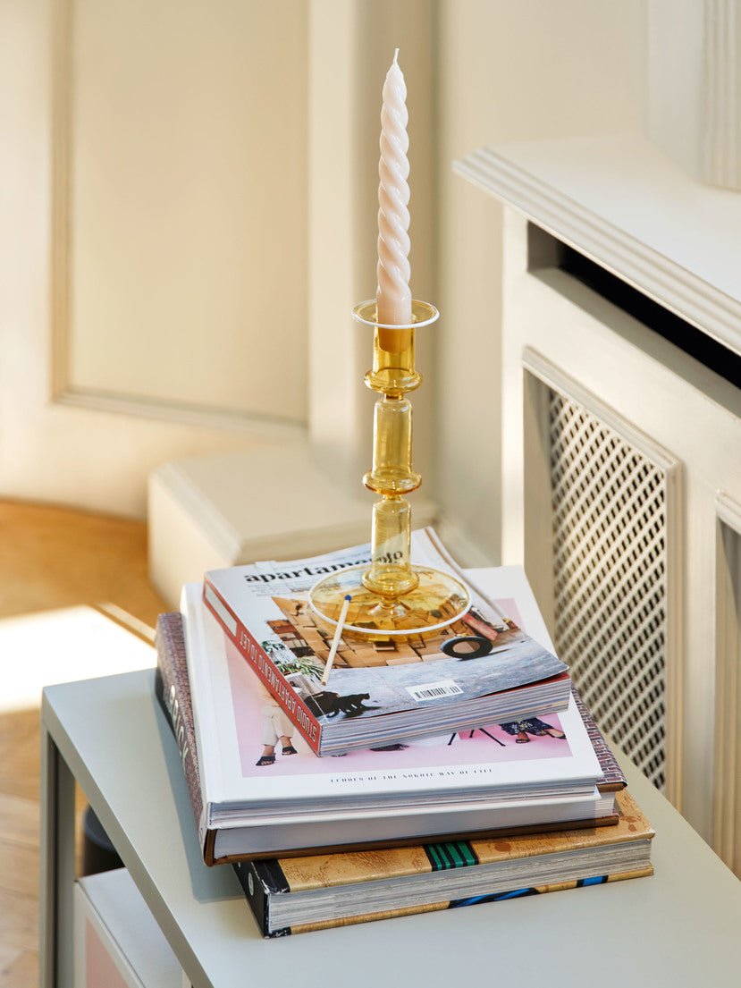 HAY Flare lysestage i medium - pink - Bahne